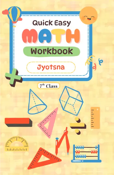 Quick Easy Math Workbook - Manojvm Publishing House
